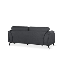 Load image into Gallery viewer, Brulo Linen 3 Seater Sofa - Dark Grey