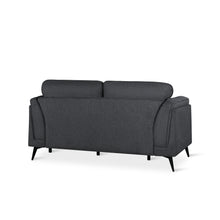 Load image into Gallery viewer, Brulo Linen 2 Seater Sofa - Dark Grey