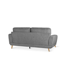 Load image into Gallery viewer, Tova Chenille 2 Seater Sofa - Ash Grey