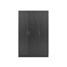 Load image into Gallery viewer, 23476-bram-3-door-wardrobe-cabinet-black-202601223