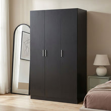 Load image into Gallery viewer, 23476-bram-3-door-wardrobe-cabinet-black-202601228