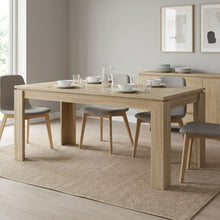 Load image into Gallery viewer, 23477-azar-dining-table-rectangle-160-x-80cm-natural-2601221