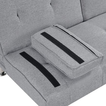 Load image into Gallery viewer, Arleth 3 Seater Sofa Bed - Light Grey