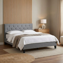 Load image into Gallery viewer, Blane Double Bed Frame - Grey