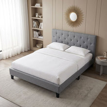 Load image into Gallery viewer, Blane Double Bed Frame - Grey