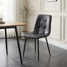 Load image into Gallery viewer, David PU Leather Dining Chair - Set of 4 - Grey