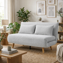 Load image into Gallery viewer, Hastings 2 Seater Fold-Out Sofa Bed - Grey