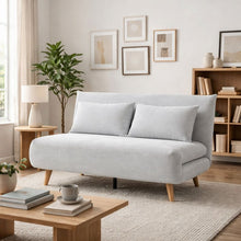 Load image into Gallery viewer, Hastings 2 Seater Fold-Out Sofa Bed - Grey