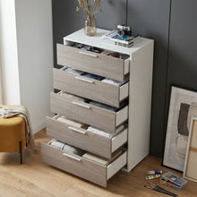 Load image into Gallery viewer, Waipoua 5 Drawer Tallboy - GREY OAK