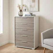 Load image into Gallery viewer, Waipoua 5 Drawer Tallboy - GREY OAK