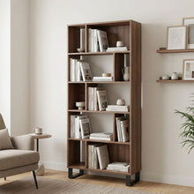 Load image into Gallery viewer, Frohna Bookshelf Display Shelf - Walnut