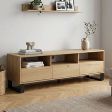 Load image into Gallery viewer, Frohna 1.6m Entertainment Unit - Oak