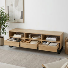 Load image into Gallery viewer, Frohna 1.6m Entertainment Unit - Oak