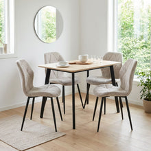 Load image into Gallery viewer, Nori Fabric Dining Chair - Set Of 4 - Light Brown