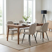 Load image into Gallery viewer, Nori Fabric Dining Chair - Set Of 4 - Light Brown