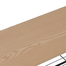 Load image into Gallery viewer, Milton 3 Tier Storage Shelf - Maple + Black