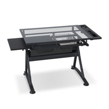 Load image into Gallery viewer, Oliver Height Adjustable Drafting Table - Black
