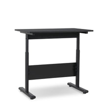 Load image into Gallery viewer, Hector 80cm Height-Adjustable Computer Desk - Black
