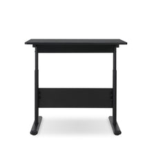 Load image into Gallery viewer, Hector 80cm Height-Adjustable Computer Desk - Black