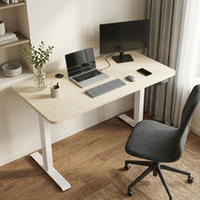 Load image into Gallery viewer, 22834-bennie-120cm-dual-motor-electric-standing-desk-beige-2601291