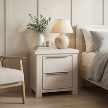 Load image into Gallery viewer, Lincoln Solid Wood Bedside Table - White