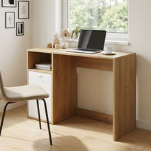 Load image into Gallery viewer, Makalu 100cm Computer Desk - Oak