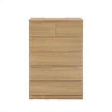 Load image into Gallery viewer, Tongass 6 Drawer Tallboy - Oak