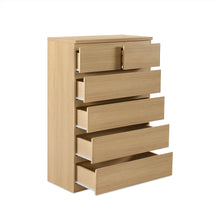 Load image into Gallery viewer, Tongass 6 Drawer Tallboy - Oak