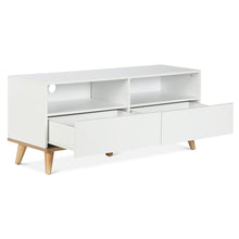 Load image into Gallery viewer, Hudson 1.3M Entertainment Unit - White