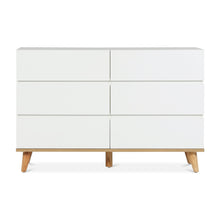 Load image into Gallery viewer, Hudson 6 Drawers Lowboy - White