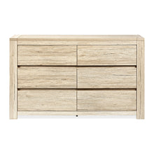 Load image into Gallery viewer, Borneo 6 Drawers Lowboy - Oak