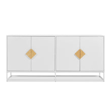 Load image into Gallery viewer, Alaska Sideboard Buffet Table - White