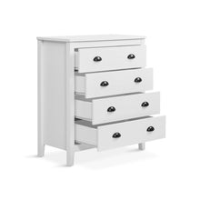 Load image into Gallery viewer, r_22689_congo_4_drawers_tallboy_-_white_5_89f9c823-2a12-4f2f-84fc-ba6ecdffd45e