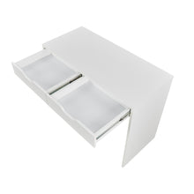 Load image into Gallery viewer, Schertz 100cm Computer Desk - White