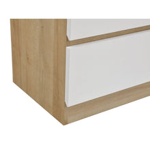 Load image into Gallery viewer, r-22200Harris 6 Drawers Slim Tallboy - Oak + White4