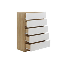 Load image into Gallery viewer, r_22196_harris_5_drawers_tallboy_oak___white_3