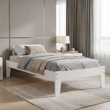 Load image into Gallery viewer, 21473-meri-single-wooden-bed-frame-white-2602022