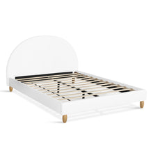 Load image into Gallery viewer, Moruisg Boucle Double Bed Frame - White
