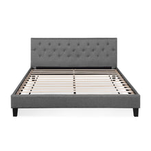 Load image into Gallery viewer, Blane King Bed Frame - Dark Grey