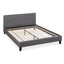 Load image into Gallery viewer, Blane Queen Bed Frame - Dark Grey