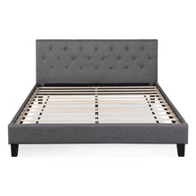 Load image into Gallery viewer, Blane Queen Bed Frame - Dark Grey