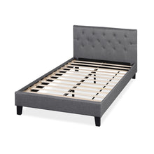 Load image into Gallery viewer, Blane King Single Bed Frame - Dark Grey