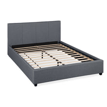 Load image into Gallery viewer, r_21950_shasta_fabric_slat_bed_frame_with_headboard_-_queen_10_ba6bd9d9-4617-49fa-a087-ef5663b2c0b0