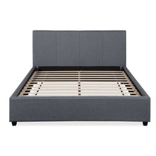 Load image into Gallery viewer, Shasta Fabric Slat Bed Frame with Headboard - Queen