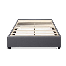 Load image into Gallery viewer, Bromo Fabric Slat Bed Frame - Double