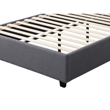 Load image into Gallery viewer, Bromo Fabric Slat Bed Frame - Double
