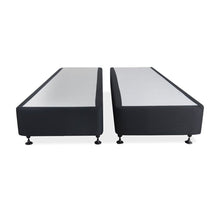 Load image into Gallery viewer, Vinson Fabric King Split Bed Base - Black