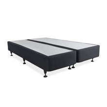 Load image into Gallery viewer, Vinson Fabric King Split Bed Base - Black