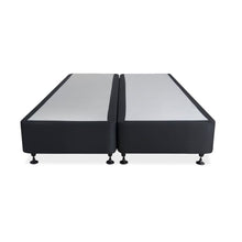 Load image into Gallery viewer, Charles Fabric King Split Bed Base 4 Drawers - Black