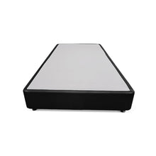 Load image into Gallery viewer, VINSON Fabric Single Bed Base - BLACK